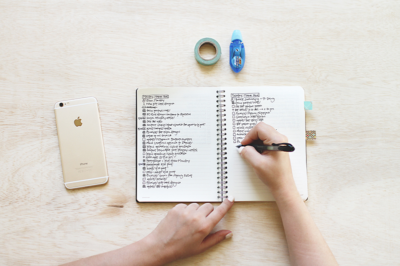 How I bullet journal and manage a to-do list | KaraLayneAndCo.com