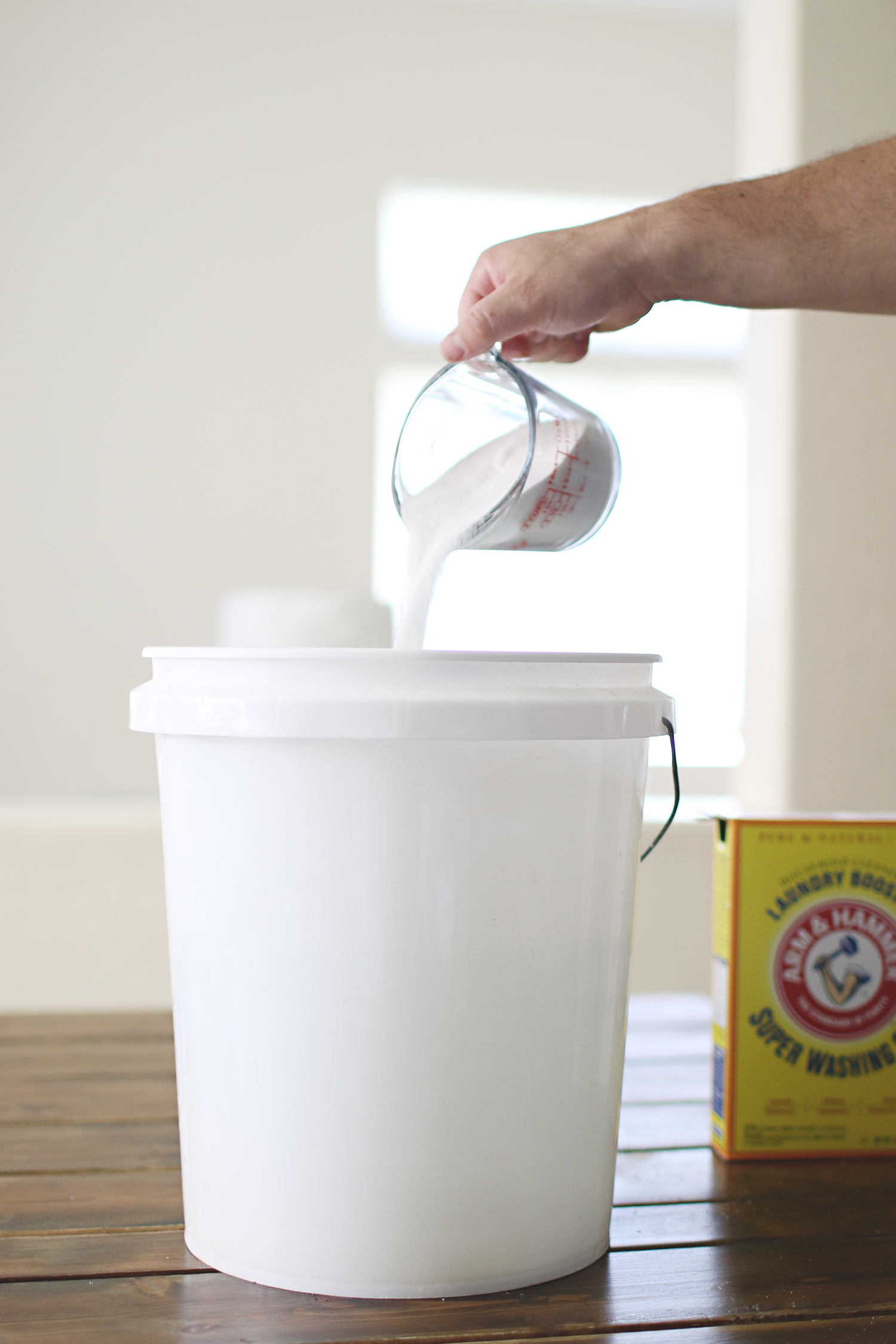DIY laundry detergent and how to save big on it | HausOfLayne.com #DIY #DIYLaundrySoap #HouseAndHome #FrugalLiving 