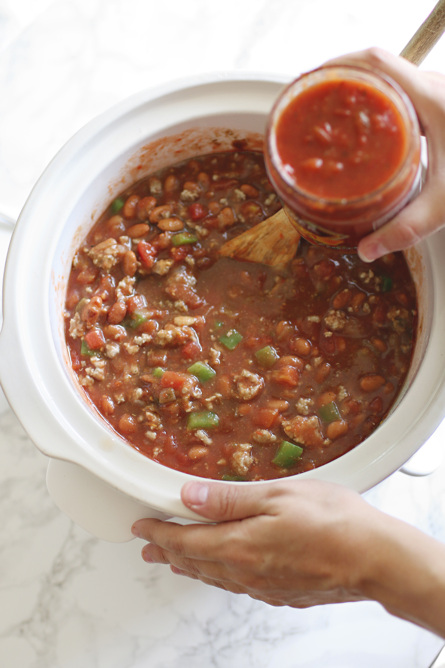 Easy Turkey Chili from the Haus of Layne kitchen #Dinner #Chili #Recipe