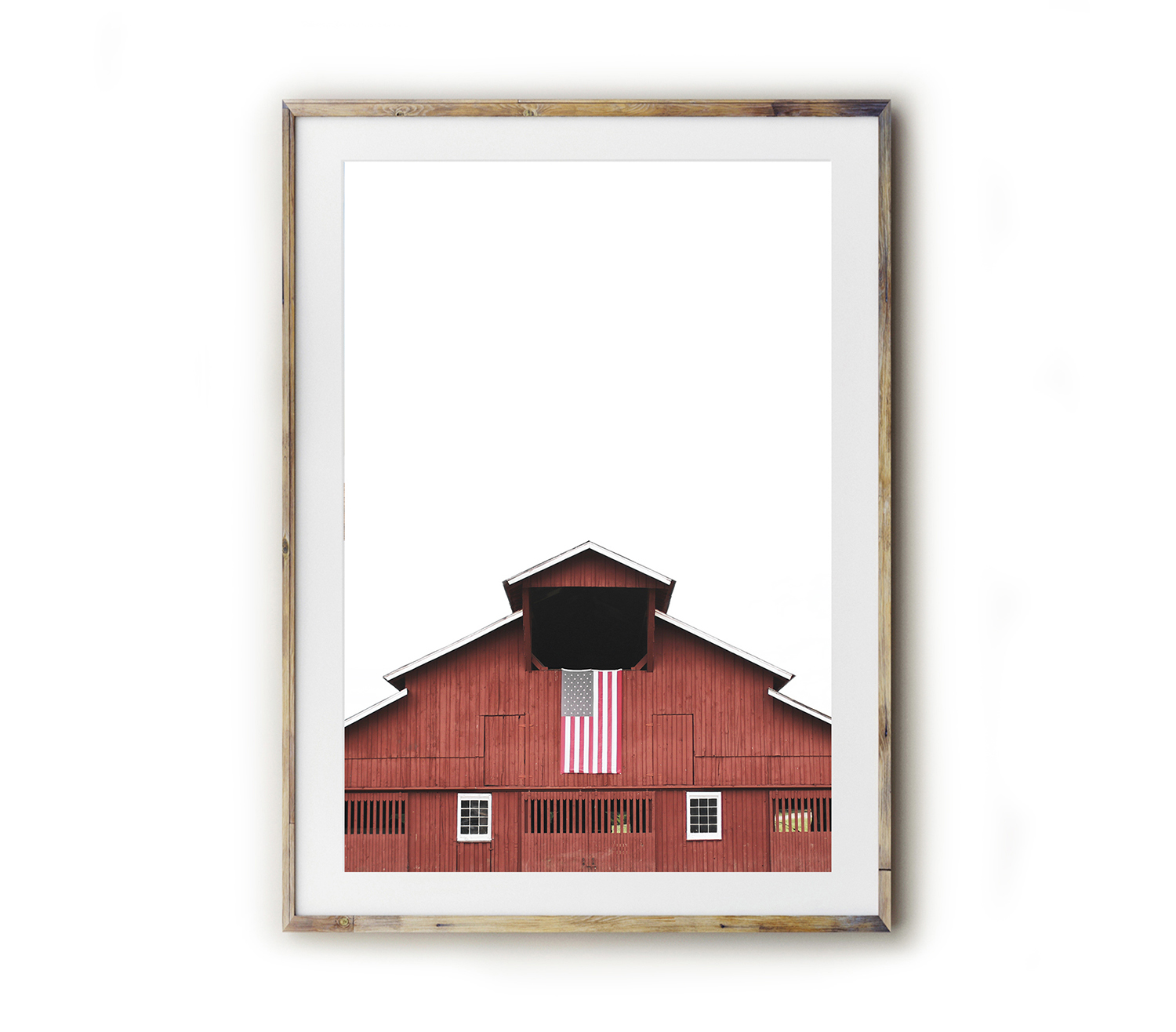 Fine art for the Southern home! Beautiful photography and typography prints created by Kara Layne now available to purchase from the Kara Layne Shop. Come and browse the collection and find something you love and enjoy it in your own home! #WallArtIdeas #ScenesOfTheSouth #SoutherLiving #ModernFarmhouseDecorIdeas #FineArtPrints #Barn #AmericanFlag