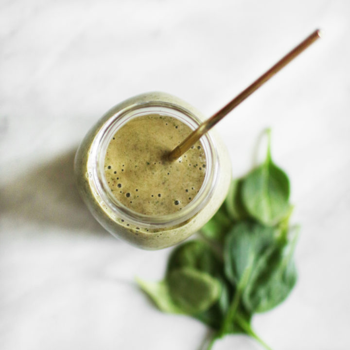 A favorite green smoothie recipe and my go-to option for my first meal option these days. Catch my Strawberry Banana Green Smoothie recipe over on KaraLayne.com!