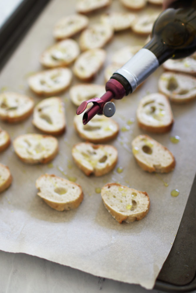 Blackberry & Goat Cheese Crostini Appetizer Kara Layne