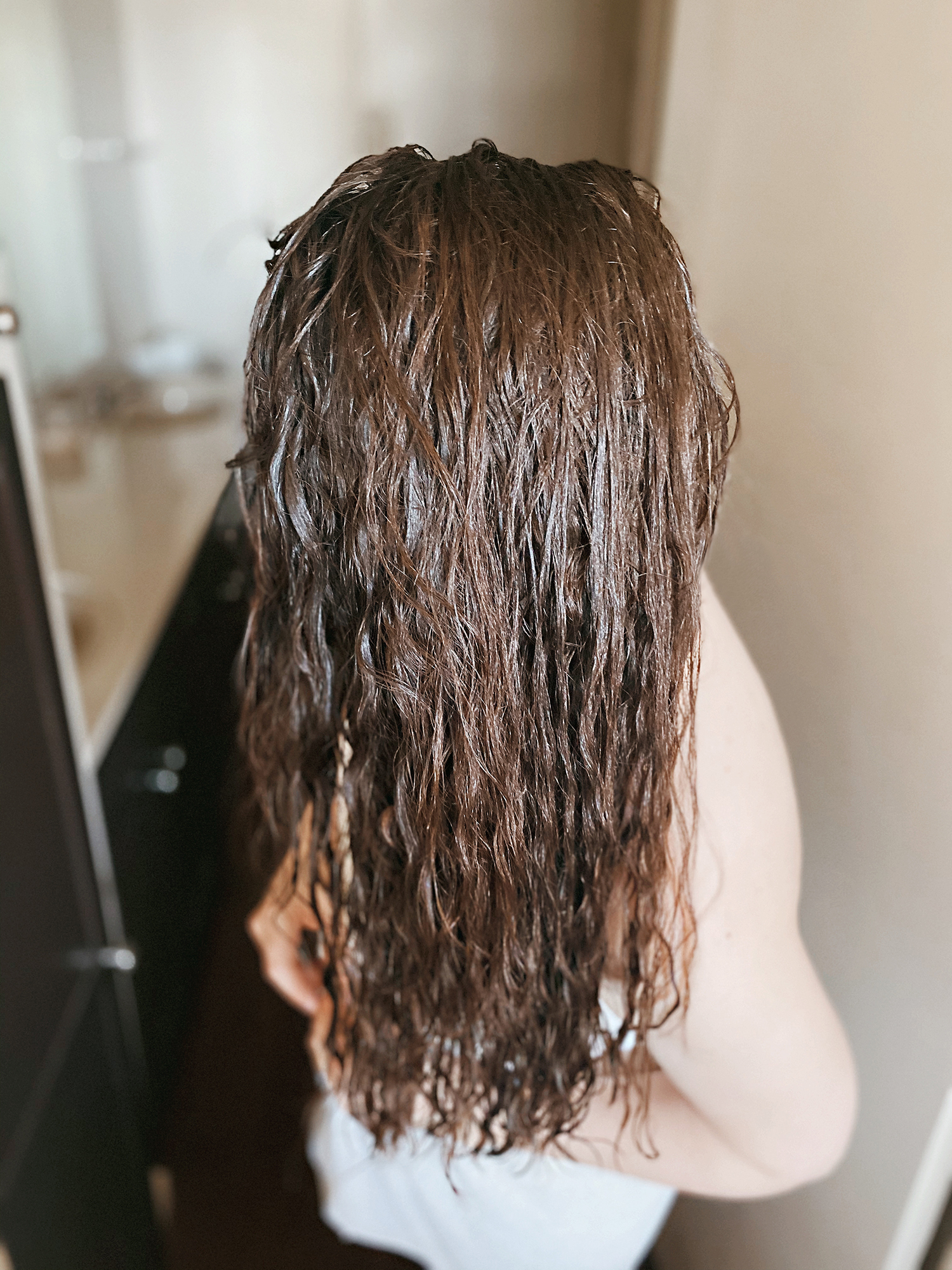 My curly hair journey and embracing my natural curls. I'm sharing part one and where I'm starting after straightening my hair for the last 2 years. Catch it now over on KaraLayne.com!