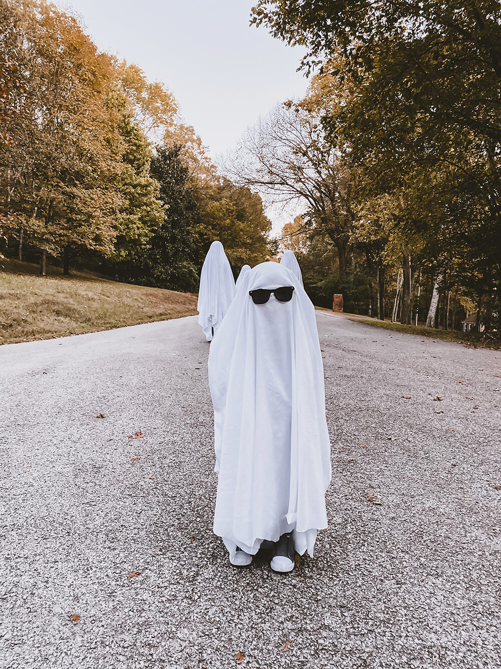 Need an easy DIY Halloween Costume Idea? I am sharing our take on the classic ghost costume for this year's costumes for the kids. We had so much fun with this one! Catch it now on KaraLayne.com.