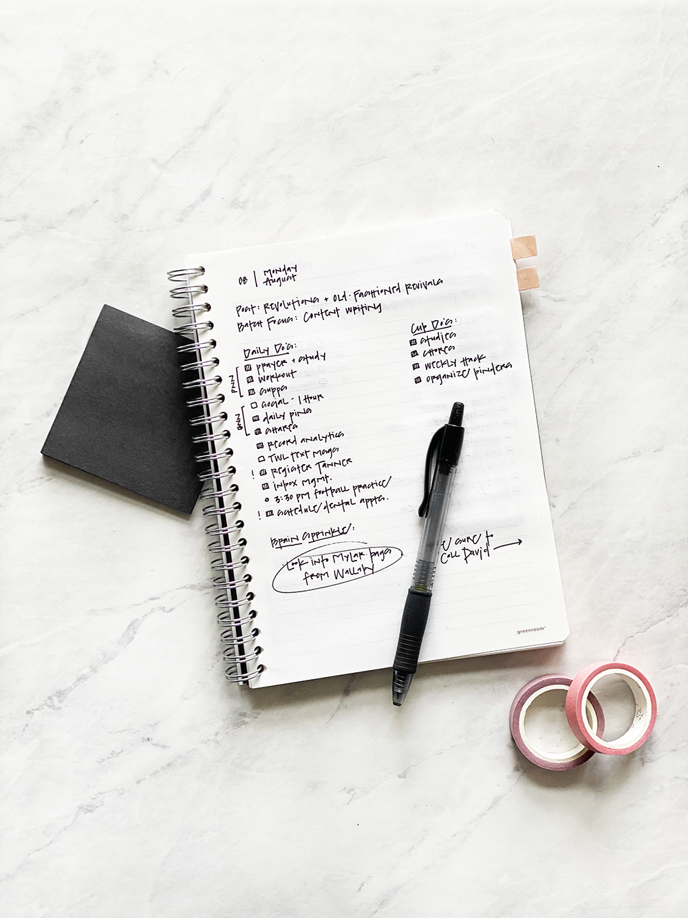 As a busy working mom of five (who also home educates those five cute cubs), I wanted an easy approach to keep track of things. Don't get me wrong, I love certain systems and apps and use them for other areas of my business. But for my day-to-day tasks and what I need to tackle? I want to put pen to paper. I am sharing with you about bullet journaling and how I manage my to-do list over on KaraLayne.com!