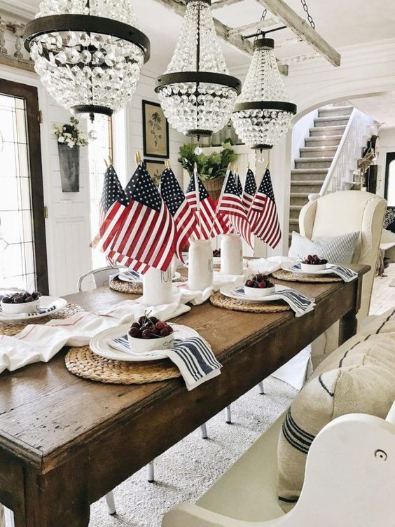 There’s just something about American pride on full display, you know? Gathering my own ideas for the big day coming up, and I wanted to share some Fourth of July decor and aesthetic inspiration with you. Check out these scroll stoppers over on the blog and I hope they inspire you in your own home and upcoming festivities!