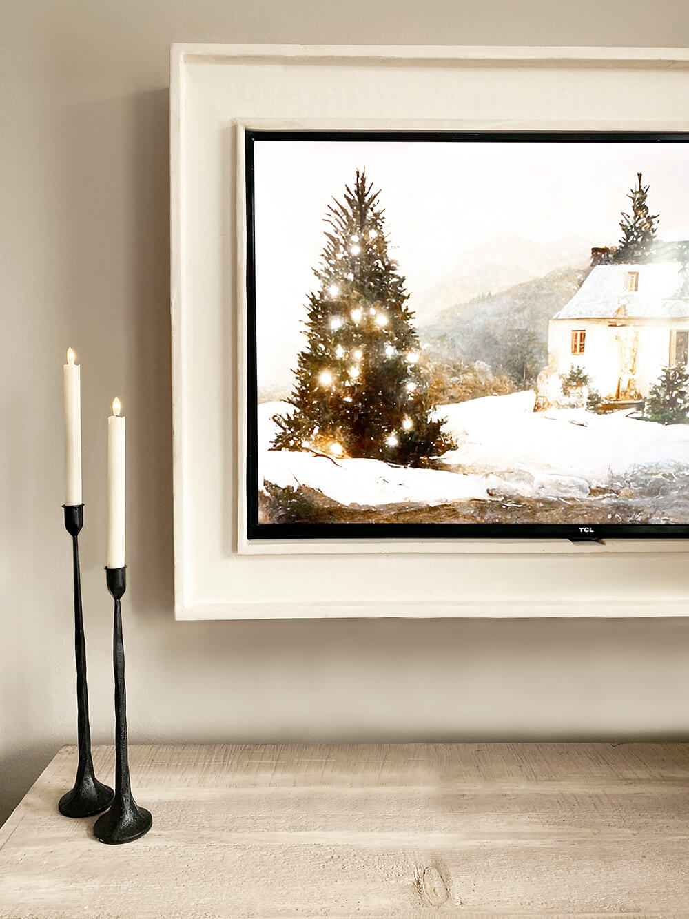 Creating a cozy ambiance with Christmas frame TV art is my favorite way to add some more holiday spirit to our home. I have gathered my favorite frame TV art for a simple and classic look for the holidays. Click to browse them over on KaraLayne.com now!